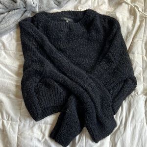 Love Tree oversized sweater crop top